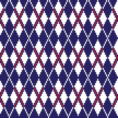 Klasik Argyle Kusursuz Desen