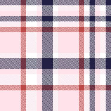 Klasik Modern Ekose Tartan Kusursuz Desen