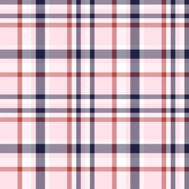 Klasik Modern Ekose Tartan Kusursuz Desen