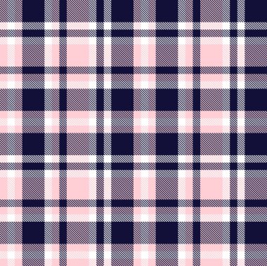 Klasik Modern Ekose Tartan Kusursuz Desen