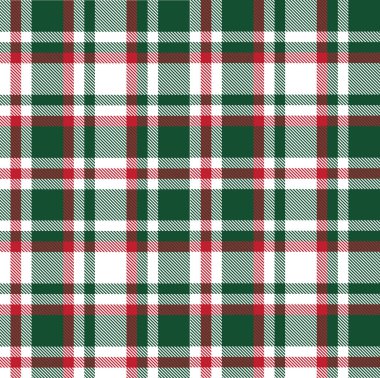 Klasik Modern Ekose Tartan Kusursuz Desen