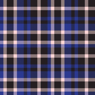 Klasik Modern Ekose Tartan Kusursuz Desen