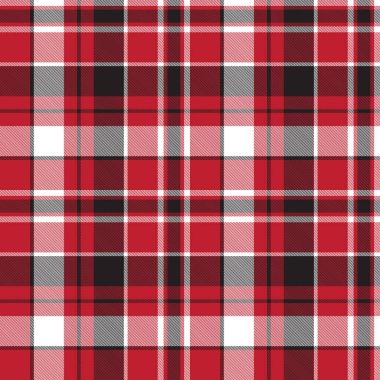 Klasik Modern Ekose Tartan Kusursuz Desen