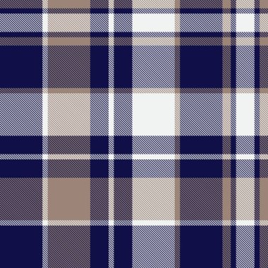 Klasik Modern Ekose Tartan Kusursuz Desen