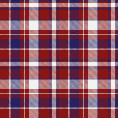 Klasik Modern Ekose Tartan Kusursuz Desen