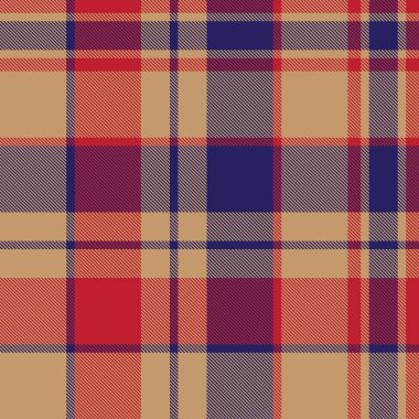 Klasik Modern Ekose Tartan Kusursuz Desen