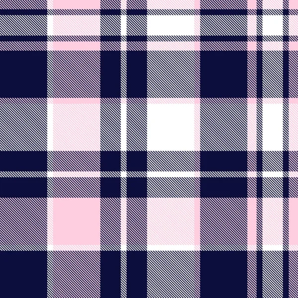 Klasyczny nowoczesny plaid Tartan bezszwowy wzór — Wektor stockowy