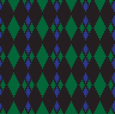 Klasik Argyle Kusursuz Desen