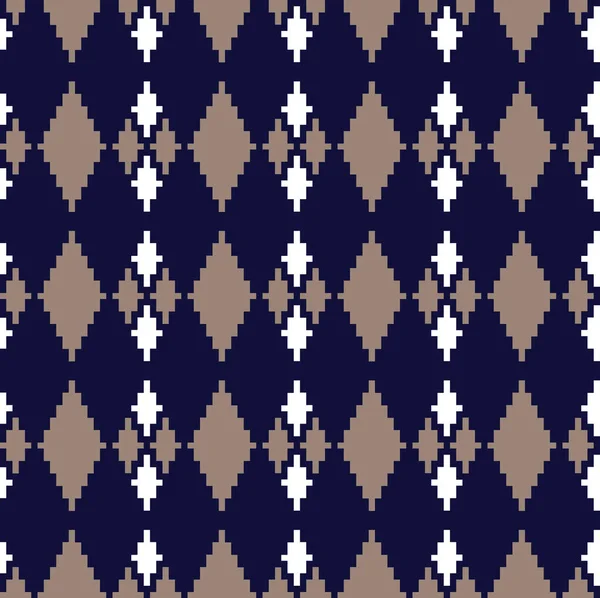 Modèle sans couture Argyle classique — Image vectorielle