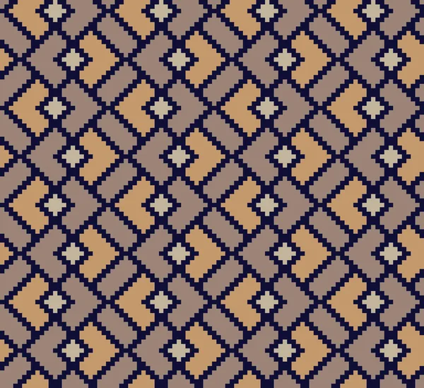 Klassiek Argyle naadloos patroon — Stockvector