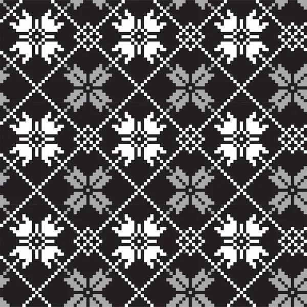 圣诞岛花卉无缝线图案 这是一种适合背景 印花图案 时尚纺织品 针织物等的漂亮岛屿花纹图案 — 图库矢量图片