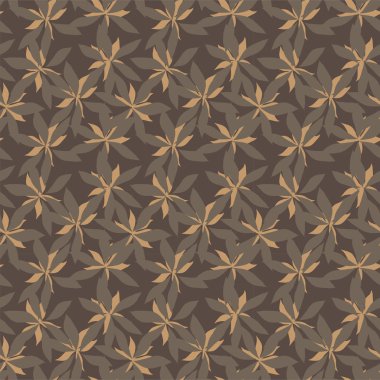 Tropikal çiçek desensiz arkaplan