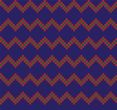 Renkli Klasik Modern Sembol Kusursuz Desen