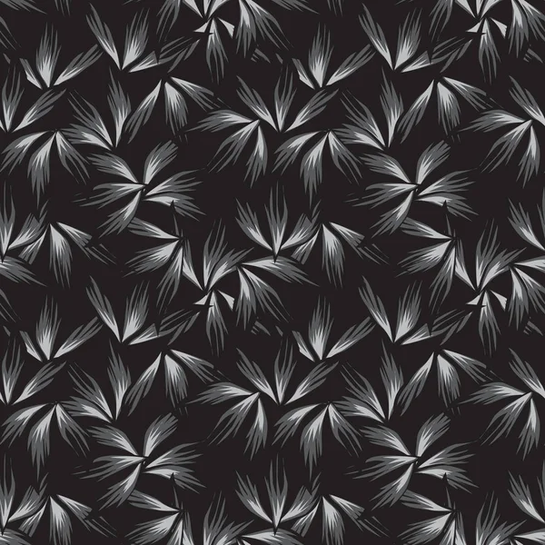 Renkli Tropikal Çiçeksiz Desen