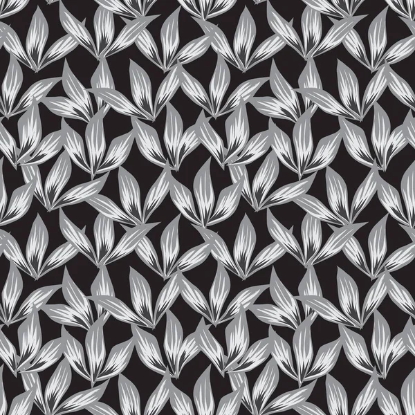 Renkli Tropikal Çiçeksiz Desen