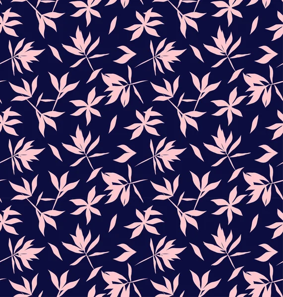 Patrón inconsútil floral tropical colorido — Vector de stock