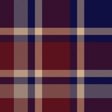 Klasik Modern Ekose Tartan Kusursuz Desen