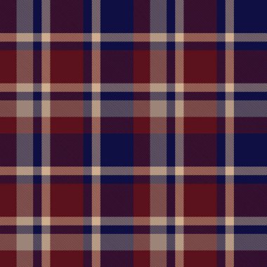 Klasik Modern Ekose Tartan Kusursuz Desen