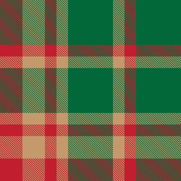 Classic Modern Plaid Tartan Seamless Pattern — Stock Vector