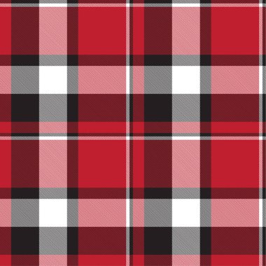 Klasik Modern Ekose Tartan Kusursuz Desen