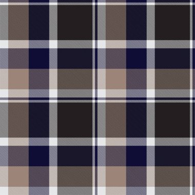 Klasik Modern Ekose Tartan Kusursuz Desen