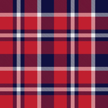 Klasik Modern Ekose Tartan Kusursuz Desen