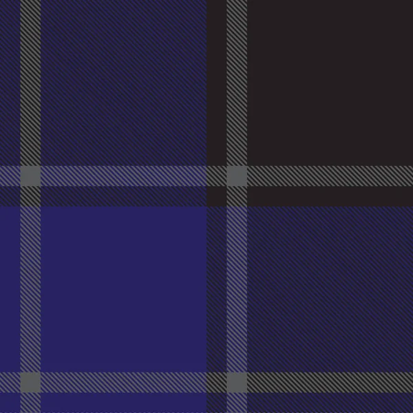 Classic Modern Plaid Tartan Seamless Pattern — Stock Vector