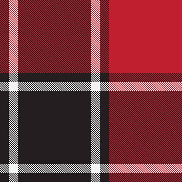 Classic Modern Plaid Tartan Seamless Pattern