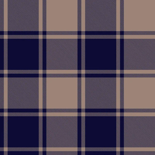 Klassisk modern rutig Tartan sömlös mönster — Stock vektor