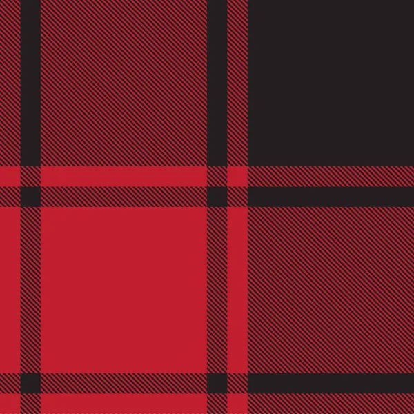 Classic Modern Plaid Tartan Seamless Pattern — Stock Vector