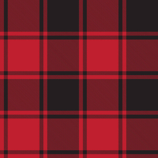 Classic Modern Plaid Tartan Seamless Pattern