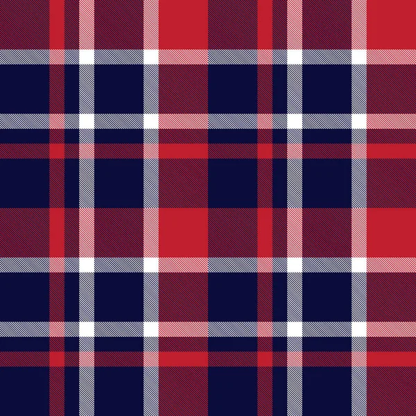 Classique moderne tartan à carreaux modèle sans couture — Image vectorielle