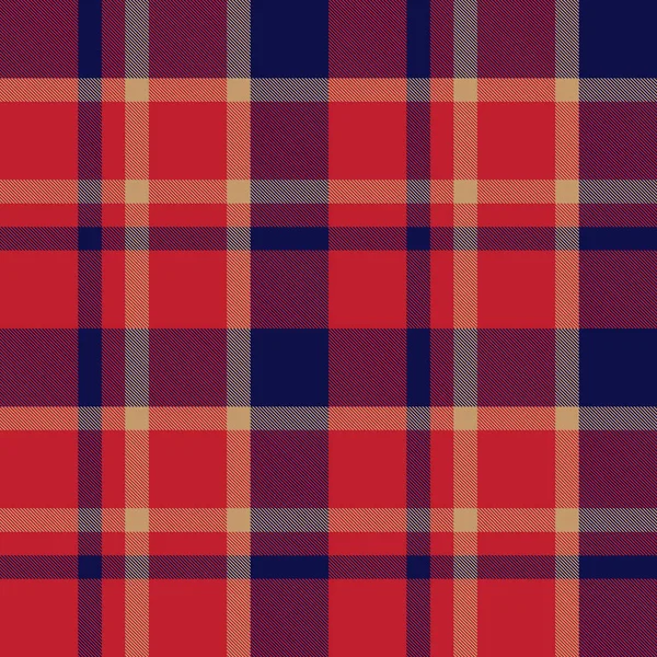 Klassisk moderne Plaid Tartan sømløse mønster – Stock-vektor