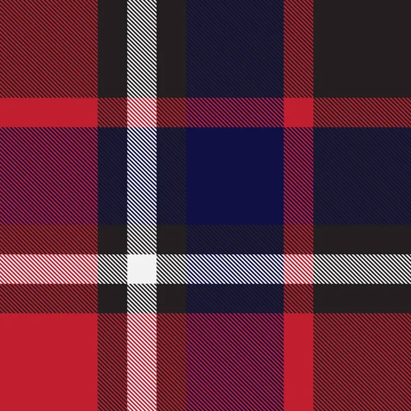 Klasyczny nowoczesny plaid Tartan bezszwowy wzór — Wektor stockowy