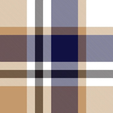 Klasik Modern Ekose Tartan Kusursuz Desen