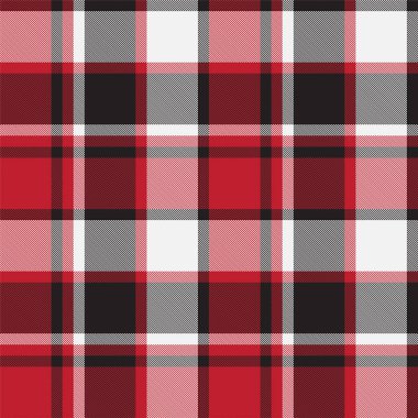 Klasik Modern Ekose Tartan Kusursuz Desen