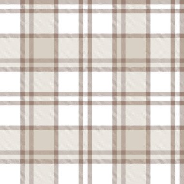 Klasik Modern Ekose Tartan Kusursuz Desen