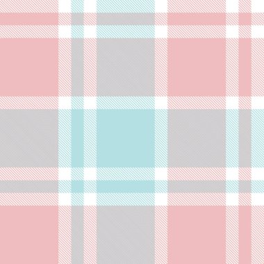 Klasik Modern Ekose Tartan Kusursuz Desen