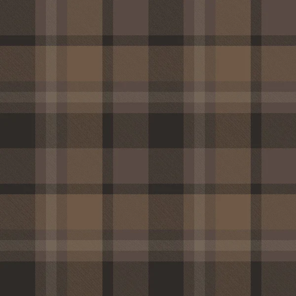 Classic Modern Plaid Tartan Seamless Pattern — Stock Vector