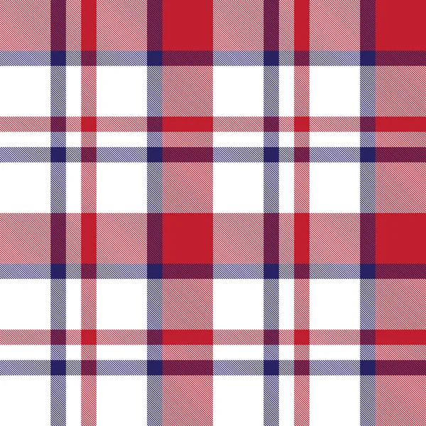 Padrão sem emenda clássico moderno xadrez Tartan — Vetor de Stock