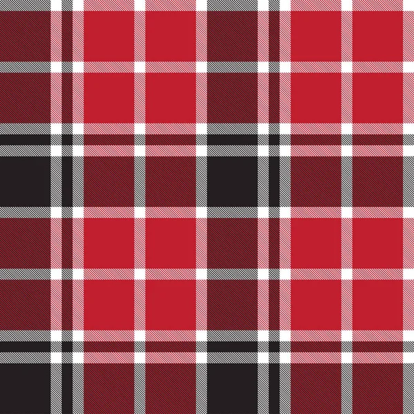 Klasszikus modern kockás Tartan zökkenőmentes minta — Stock Vector