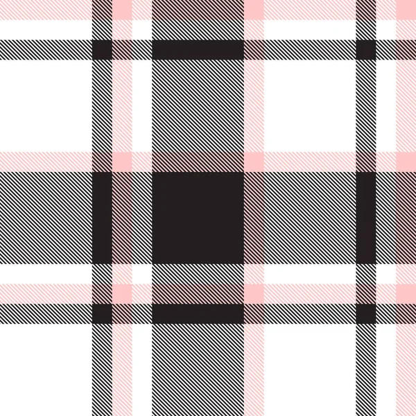 Classic Modern Plaid Tartan Seamless Pattern — Stock Vector