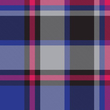 Klasik Modern Ekose Tartan Kusursuz Desen