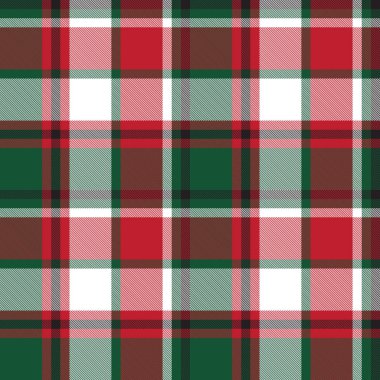 Klasik Modern Ekose Tartan Kusursuz Desen