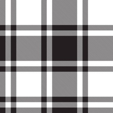 Klasik Modern Ekose Tartan Kusursuz Desen