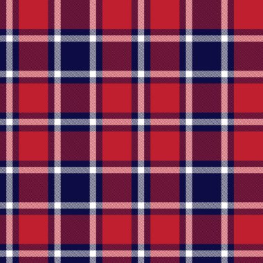 Klasik Modern Ekose Tartan Kusursuz Desen