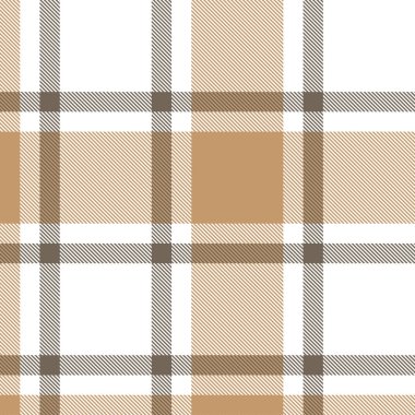 Klasik Modern Ekose Tartan Kusursuz Desen