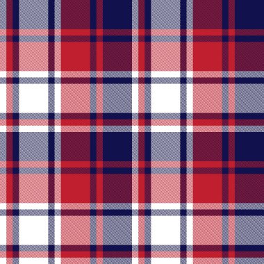 Klasik Modern Ekose Tartan Kusursuz Desen