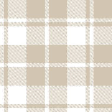 Klasik Modern Ekose Tartan Kusursuz Desen
