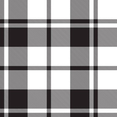 Klasik Modern Ekose Tartan Kusursuz Desen
